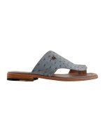 Leather Soul "Grey Ostrich"